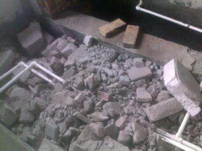 建筑廢渣回填衛生間,可靠嗎?